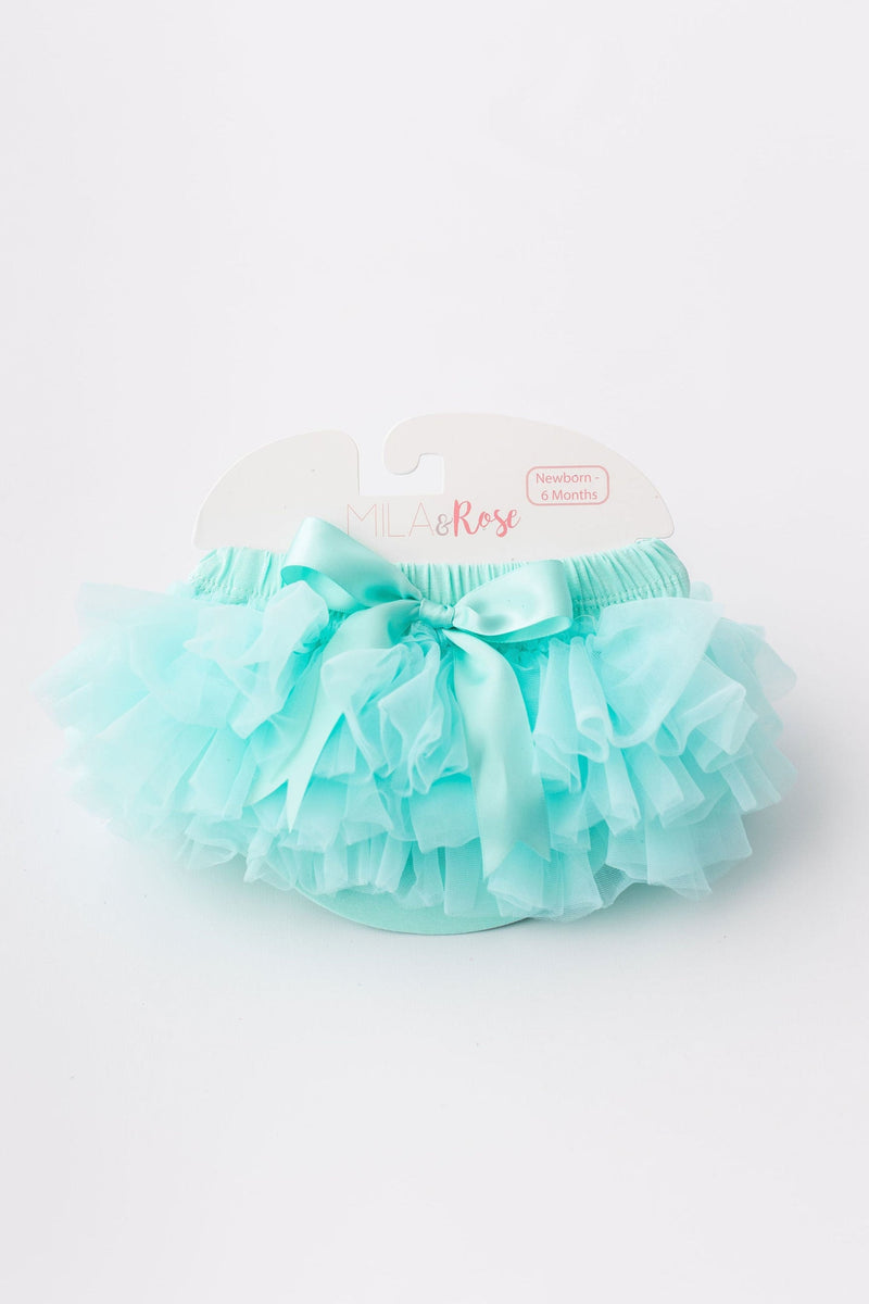 Mint Ruffle Tutu Bloomer - 1