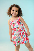 Girls Everyday Play Romper with Pockets - 1