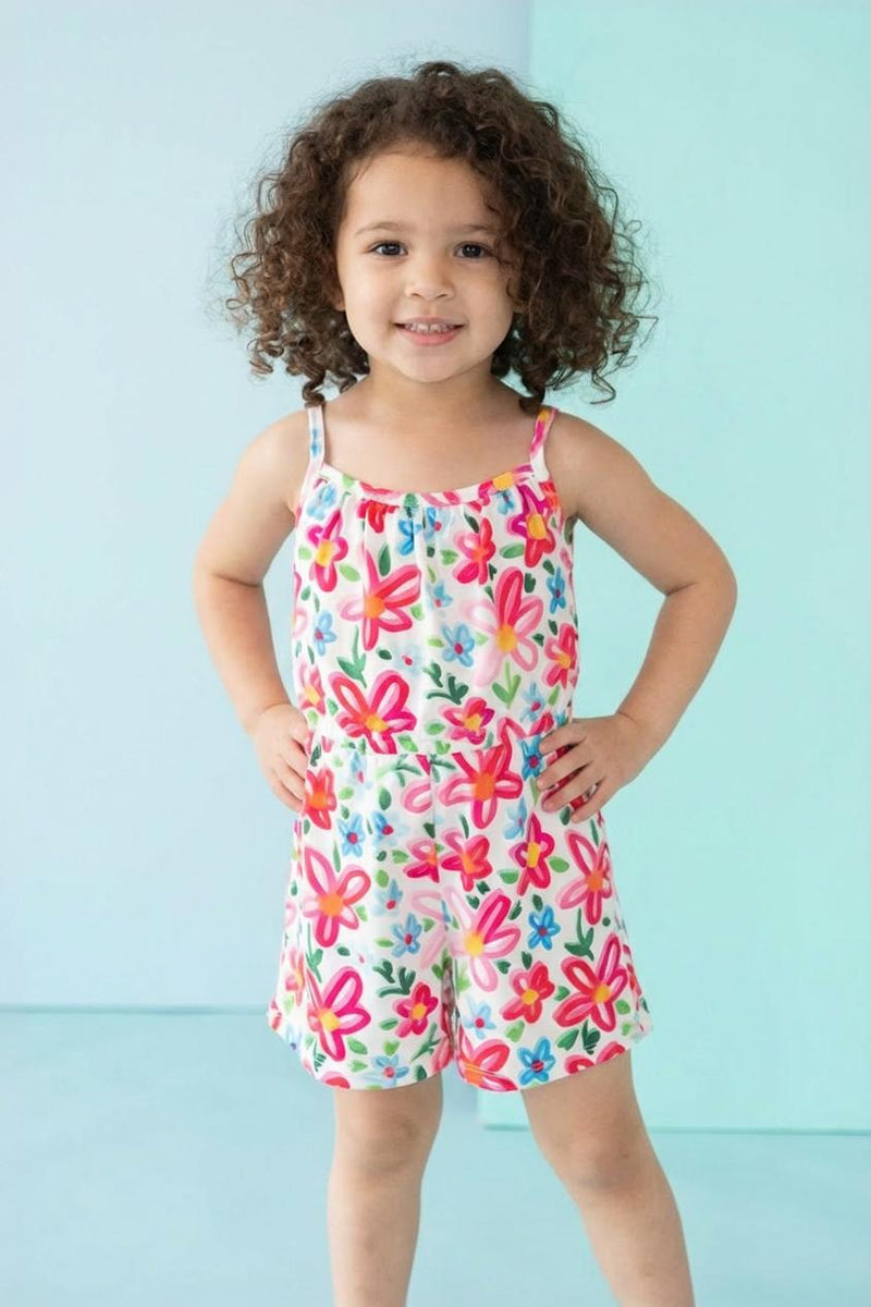 Girls Everyday Play Romper with Pockets - 3