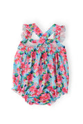 Petals in Paradise Ruffle Cross Back Romper - 2