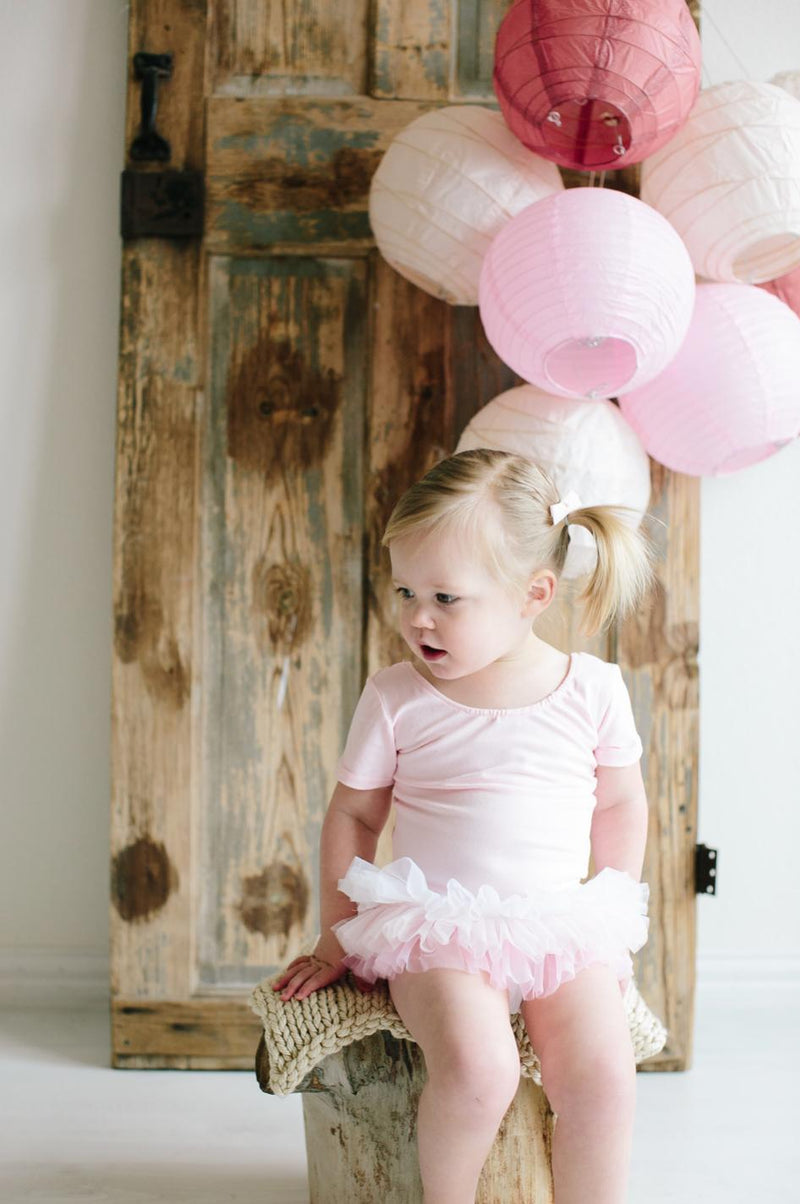Pink Ombre Ruffle Tutu Bloomer - 2