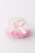 Pink Ombre Ruffle Tutu Bloomer - 1
