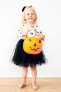 Pretty in Pumpkin L/S Tutu Dress - 1