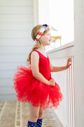 Red Tank Tutu Leotard - 2