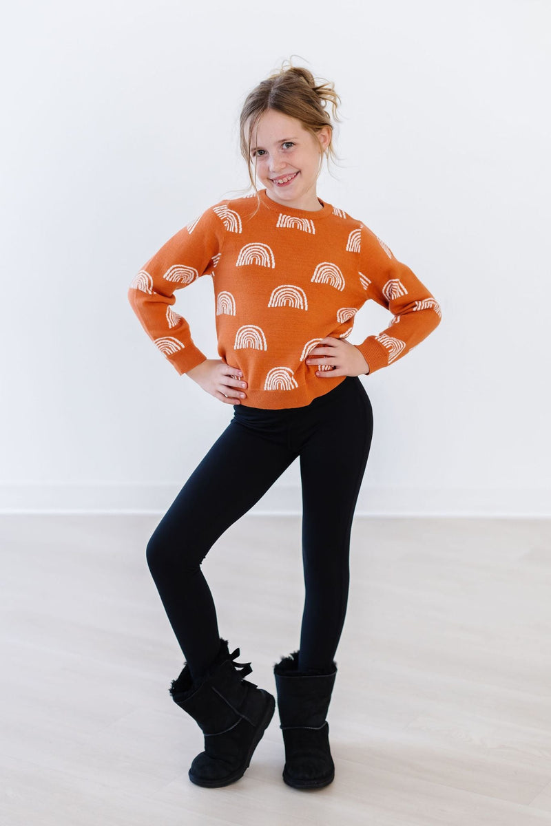SALE Rainbows in Fall Sweater - 4