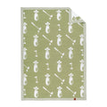 Golf Jacquard Knit Baby Blanket - 1