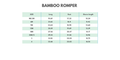 Blue character bamboo romper - 7