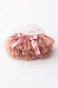 Vintage Pink & Gold Glitter Ruffle Tutu Bloomer - 1