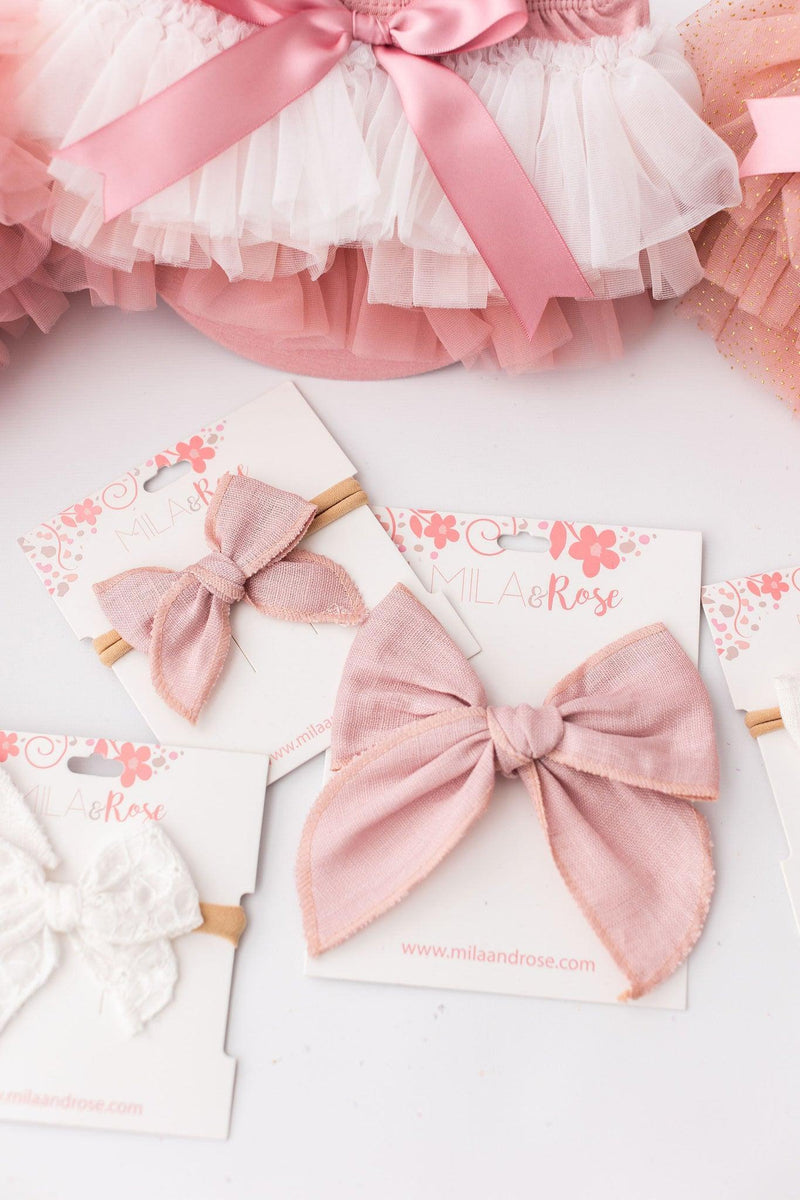 Vintage Pink Ombre Ruffle Tutu Bloomer - 2