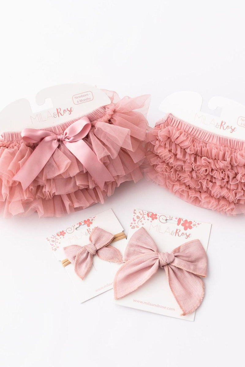 Vintage Pink Ruffle Tutu Bloomer - 2