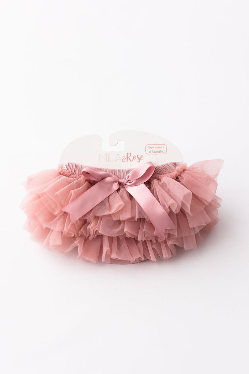 Vintage Pink Ruffle Tutu Bloomer - 1