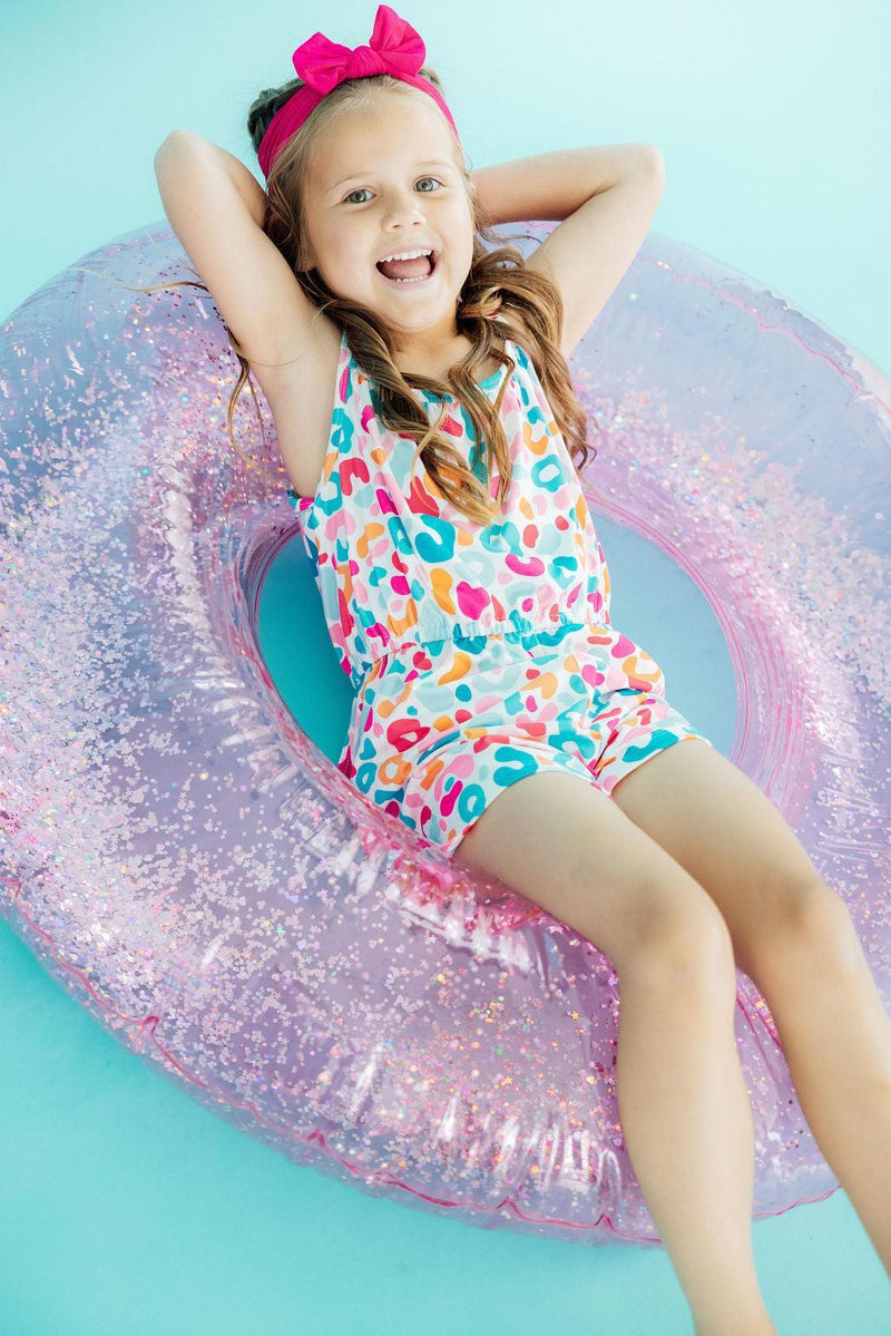 Wild Child Strappy Play Romper - 1