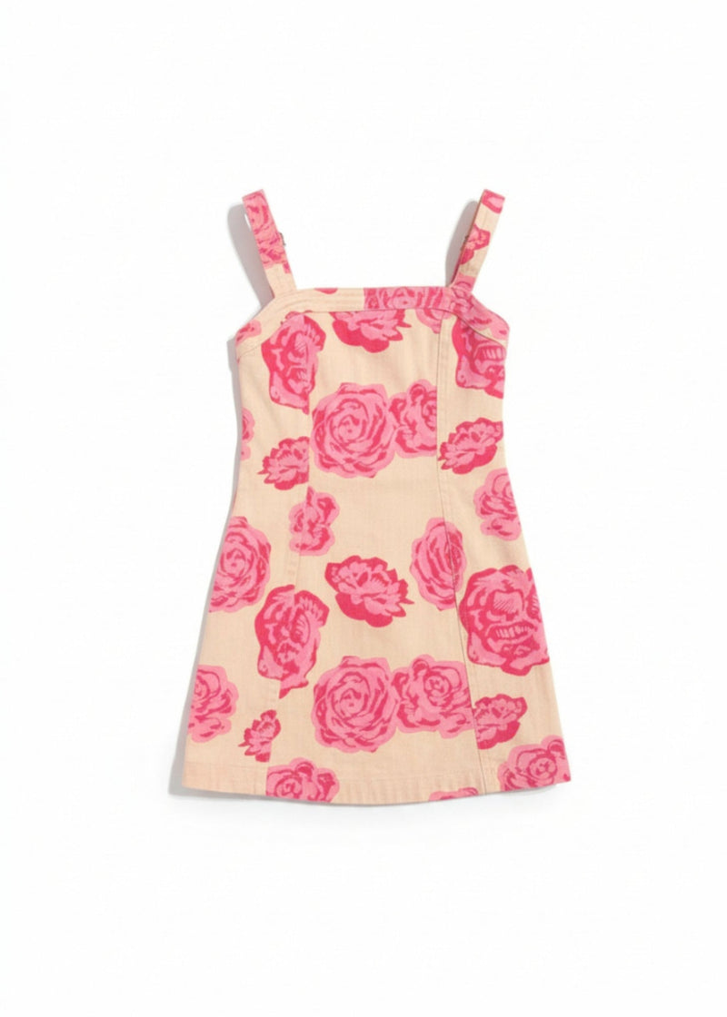 Wild Roses Denim Dress - 2