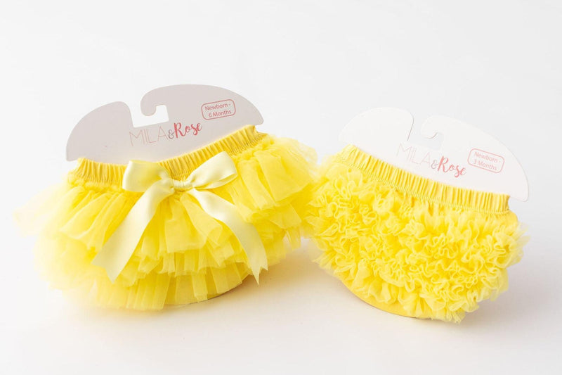 Yellow Ruffle Tutu Bloomer - 2