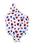 Adley One Shoulder Leotard - Patriotic Popsicles - 2