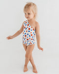 Adley One Shoulder Leotard - Patriotic Popsicles - 3
