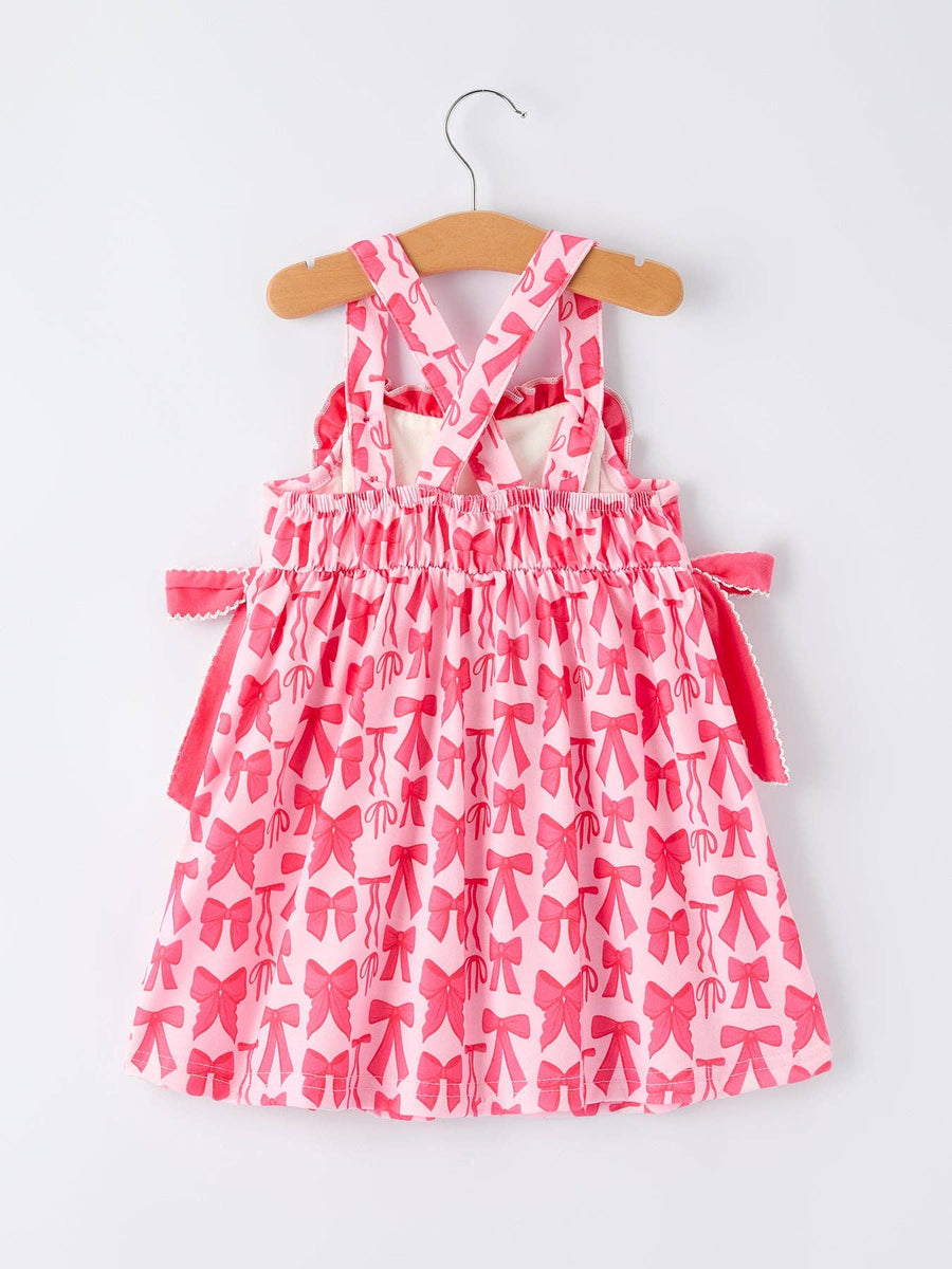 "Mama’s Girl" Bow Ruffle Dress Mother’s Day Special