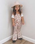 Andi Pleated Bell Bottom Jumpsuit - Flower Child - 8