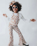 Andi Pleated Bell Bottom Jumpsuit - Flower Child - 6