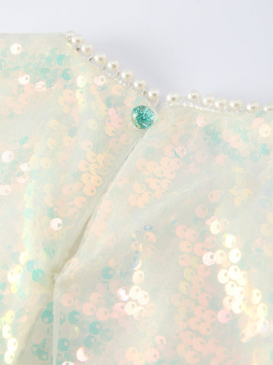 Blush Sparkle Tulle Party Dress | Girls Party Dress