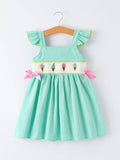 Ice Cream Summer Dress for Girls - 1