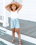 Betty Camisole Romper - Floral Sky - 3