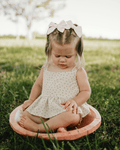 Birdie Bow Front Top & Bloomer Set - Petit Fleur - 5
