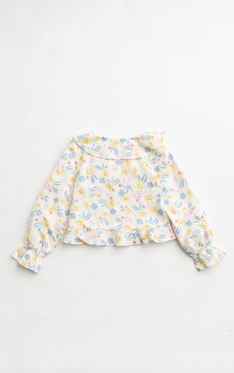Girls Serendipity Top & Brown Sugar Slacks Set - 4