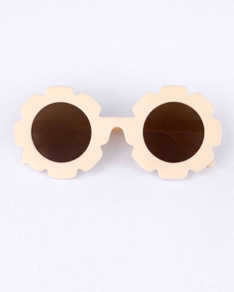 Daisy Petal Sunglasses - Warm Ivory - 1