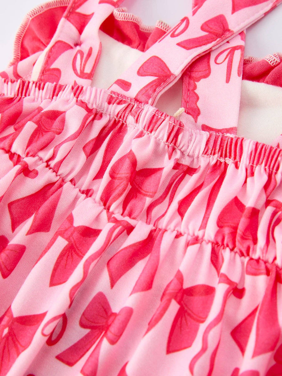 "Mama’s Girl" Bow Ruffle Dress Mother’s Day Special