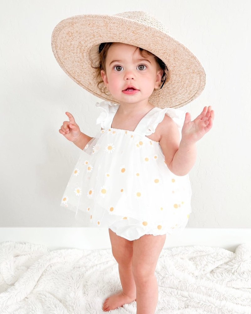 Dixie Dress Romper - Pickin' Daisies - 1