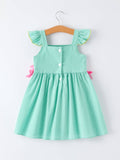 Ice Cream Summer Dress for Girls - 2
