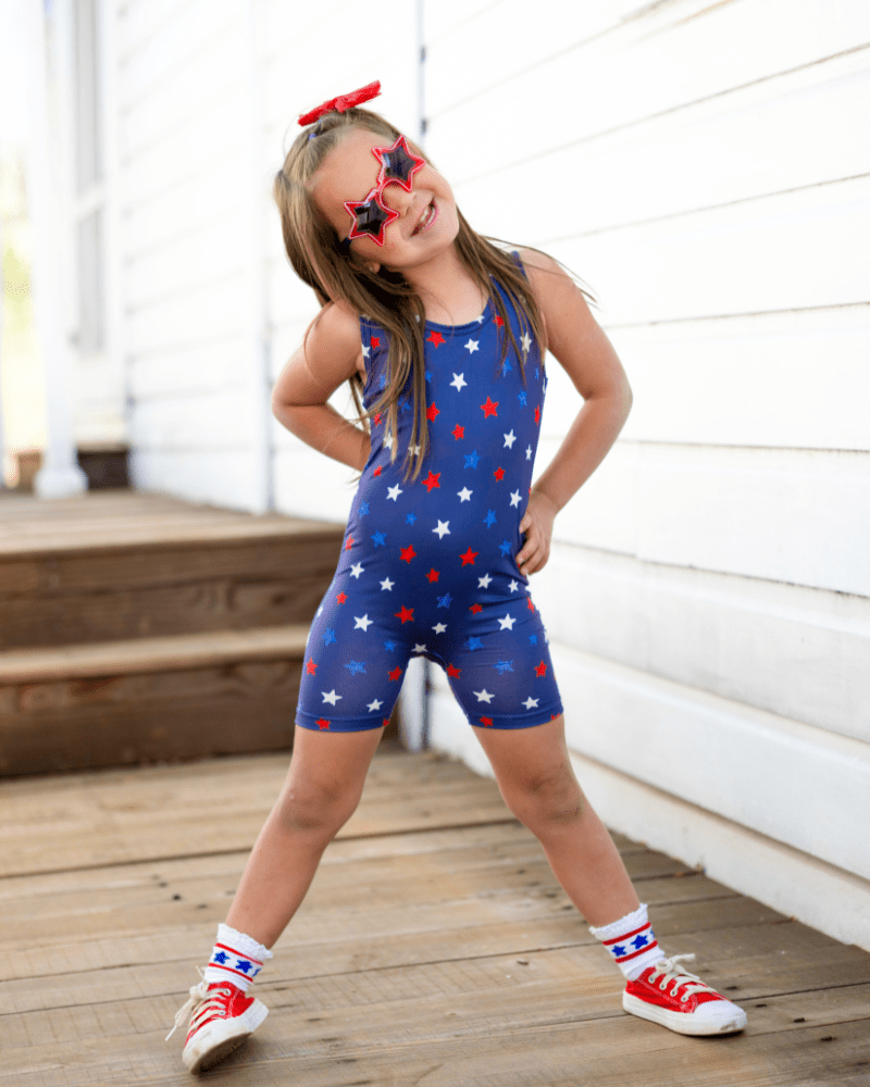 Gigi Bikeshort Romper - All-Star - 1