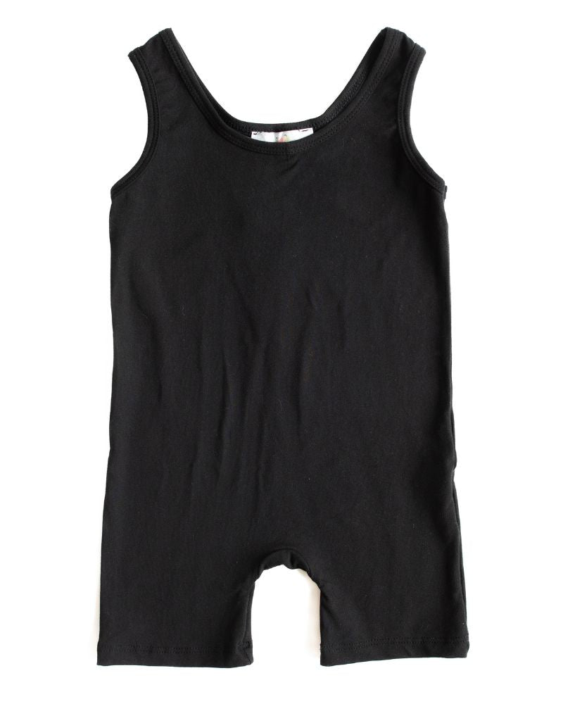 Gigi Bikeshort Romper - Black - 5