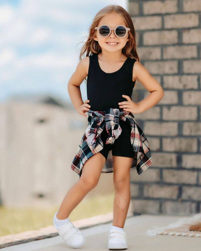 Gigi Bikeshort Romper - Black - 3
