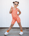 Gigi Bikeshort Romper - Don't Worry Be Happy - 1