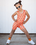 Gigi Bikeshort Romper - Don't Worry Be Happy - 4