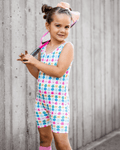 Gigi Bikeshort Romper - Petal Parade - 2