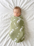 Golf Jacquard Knit Baby Blanket - 2