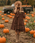 Katherine Dress - Cocoa Bloom - 1