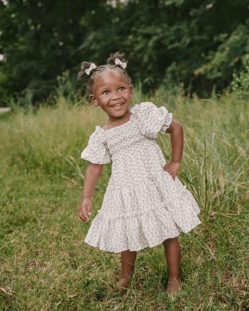 Katherine Dress - Fawn Floral - 6