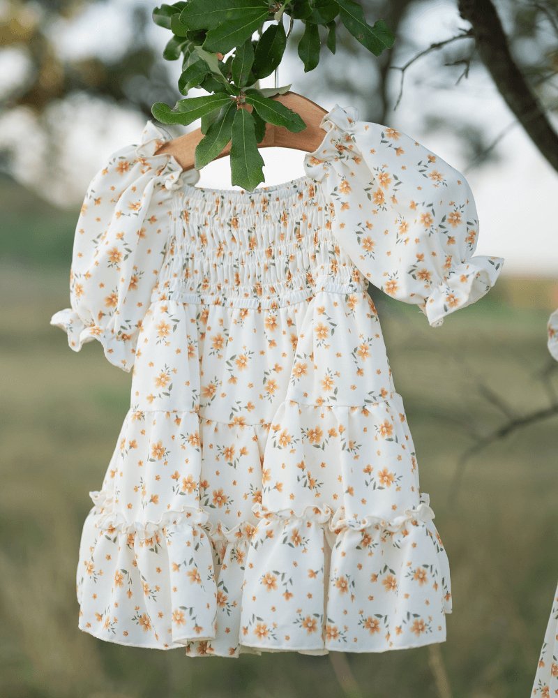 Katherine Dress - Yellow Floral - 9