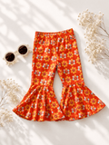 Keely Exaggerated Bell Bottoms - Flower Power - 1