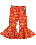 Keely Exaggerated Bell Bottoms - Flower Power - 2