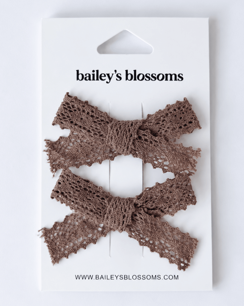Lace Piggie Sets - Cedar - 1