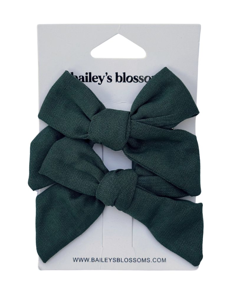Linen Cotton Piggie Sets - Hunter - 1