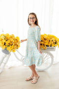 Buttercup Blooms Smocked Ruffle Dress - 2