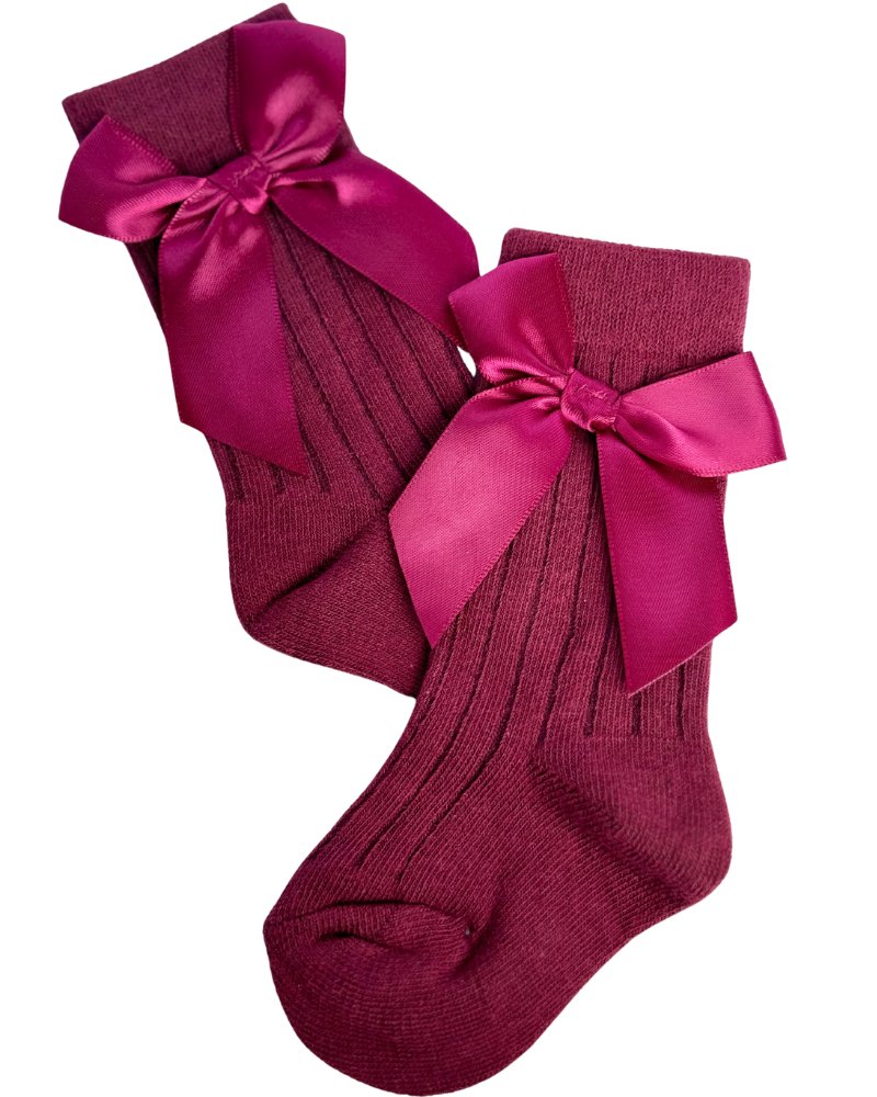 Martha Bow Front Midi Socks - 5