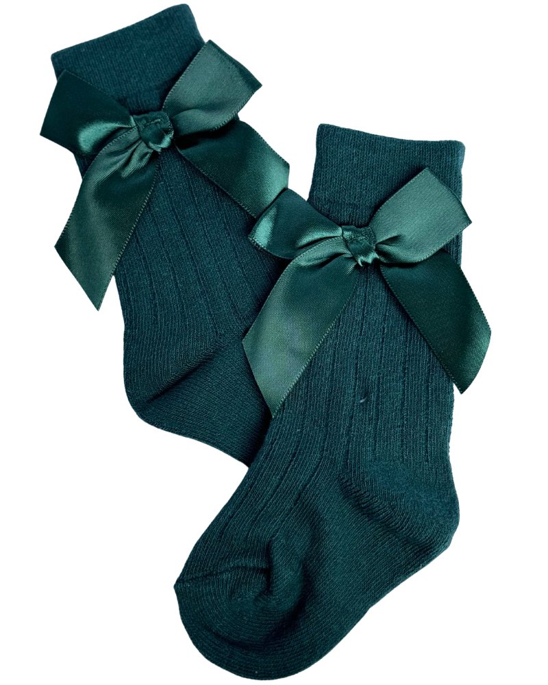 Martha Bow Front Midi Socks - 4