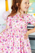 Kindergarten S/S Pocket Twirl Dress - 1